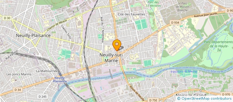 localisation de l'entreprise JACKANDSONS à NEUILLY-SUR-MARNE