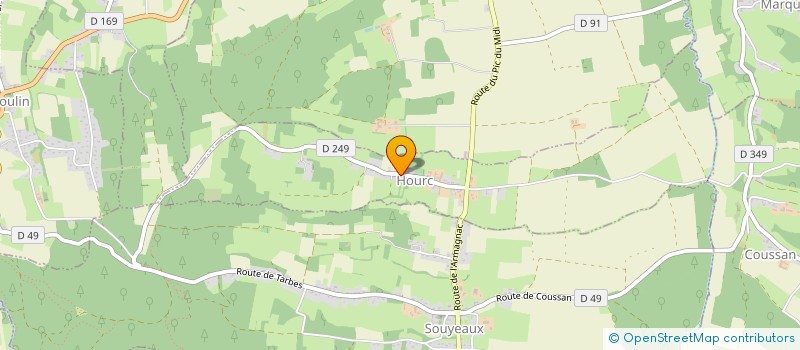 localisation de l'entreprise JACKES  HOURC