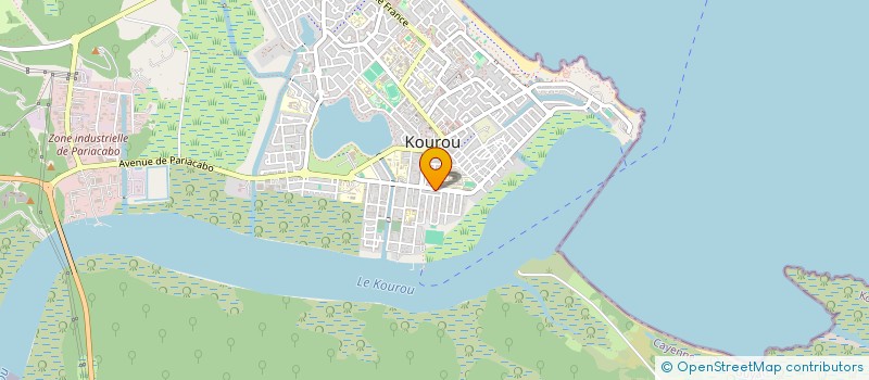 localisation de l'entreprise JACKIE ELAGAGE  KOUROU