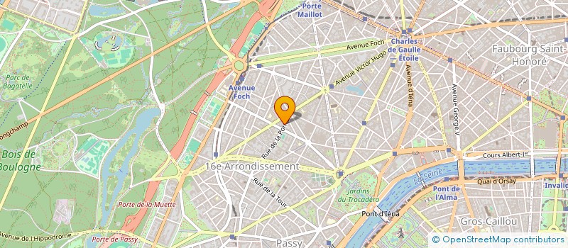 localisation de l'entreprise JACKIE & FRIENDS  PARIS