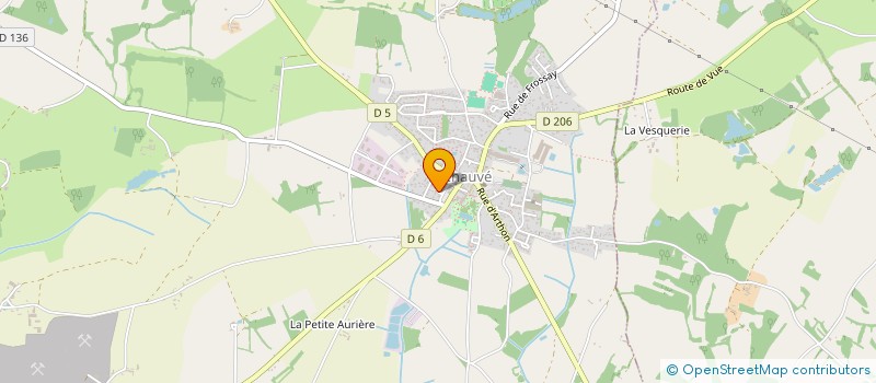 localisation de l'entreprise JACKMA  CHAUVE