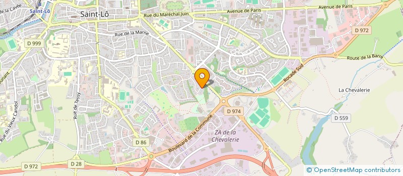 localisation de l'entreprise JACKMOON  SAINT-LO