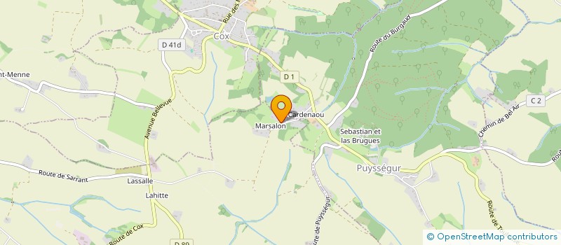 localisation de l'entreprise JACKOMO  LAREOLE