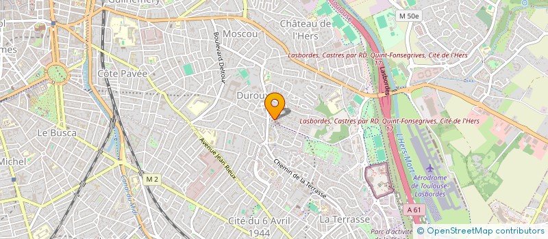localisation de l'entreprise JACKOSSA à TOULOUSE