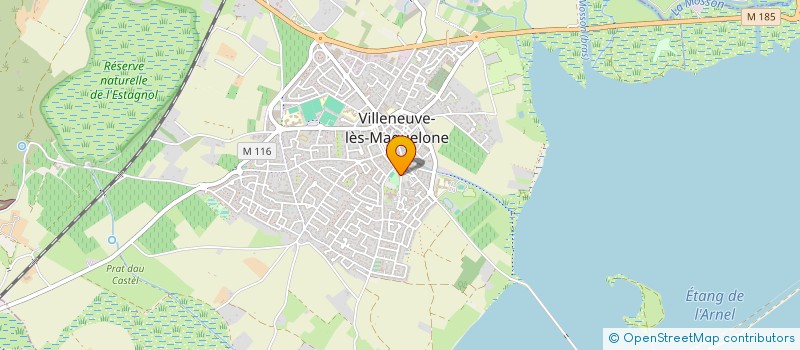 localisation de l'entreprise JACKPOT  VILLENEUVE-LES-MAGUELONE