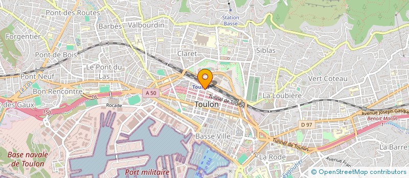localisation de l'entreprise JACKPOT à TOULON