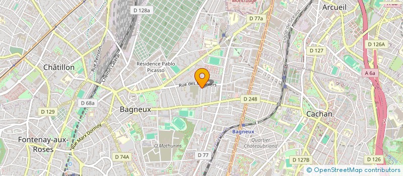 localisation de l'entreprise JACKQ à BAGNEUX