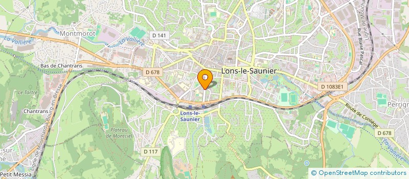 localisation de l'entreprise JACKSON  LONS-LE-SAUNIER