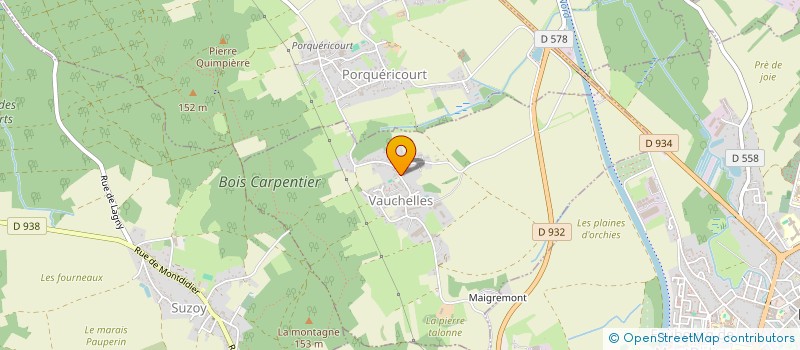 localisation de l'entreprise JACKSTADT  VAUCHELLES