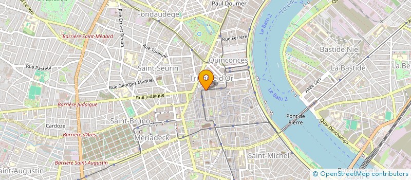 localisation de l'entreprise JACKY  BORDEAUX