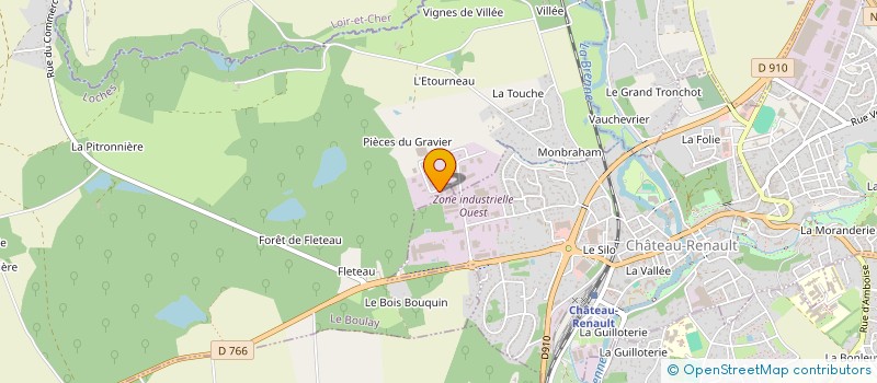 localisation de l'entreprise JACKY ALLETRU  LE BOULAY