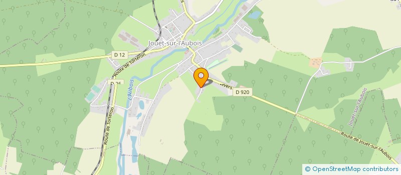 localisation de l'entreprise JACKY COURTIGNE à JOUET-SUR-L'AUBOIS