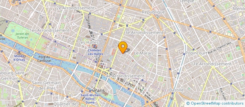 localisation de l'entreprise JACKY DIFFUSION à PARIS