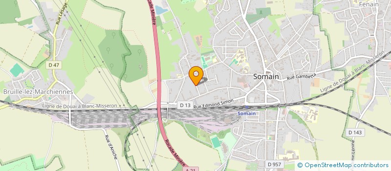 localisation de l'entreprise JACKY DUQUESNE EXPERTISES  SOMAIN