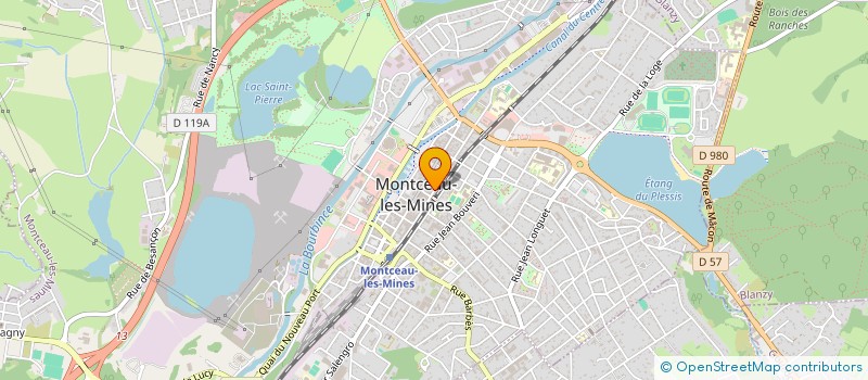 localisation de l'entreprise JACKY MALOT CONSEILS & ASSURANCES  MONTCEAU-LES-MINES