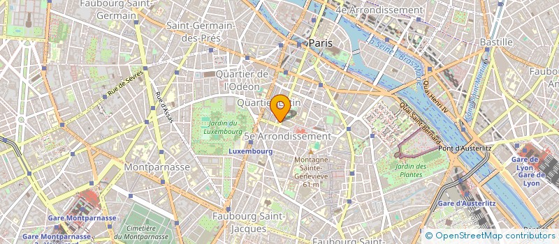 localisation de l'entreprise JACKY PRIMEURS à PARIS