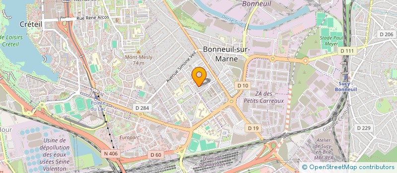 localisation de l'entreprise JACKY SHOES SARL  BONNEUIL-SUR-MARNE