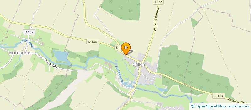 localisation de l'entreprise JACKYTOU  CRILLON