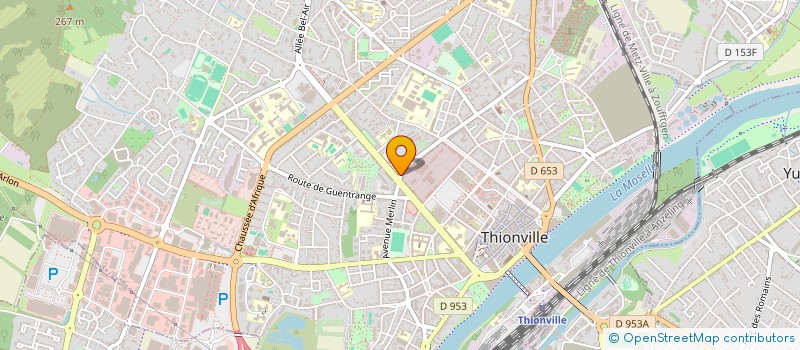 localisation de l'entreprise JACLO à THIONVILLE