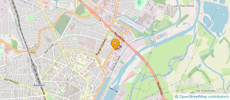 localisation de l'entreprise JACM42  ROANNE