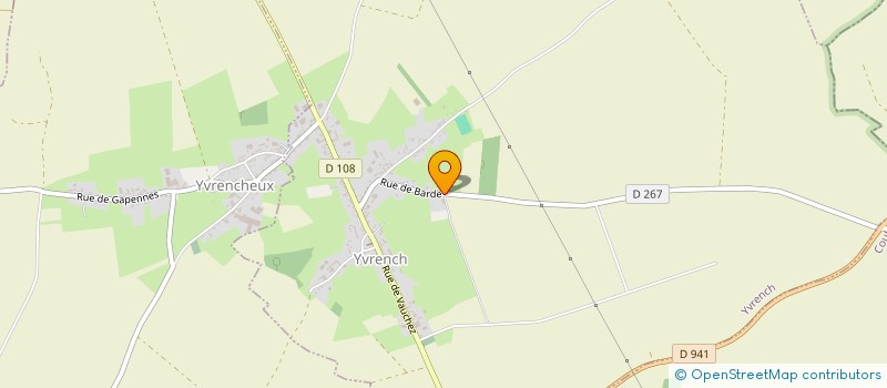 localisation de l'entreprise JACMAIRE AGENCEMENT  YVRENCH