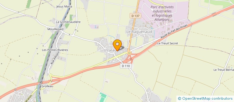 localisation de l'entreprise JACMARC  SAINT-VIVIEN