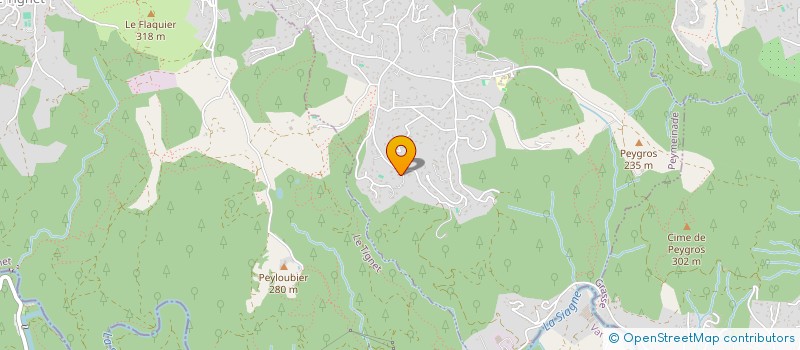 localisation de l'entreprise JACMY  PEYMEINADE