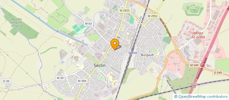 localisation de l'entreprise JACO  SECLIN