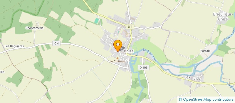 localisation de l'entreprise JACO  CHIZE