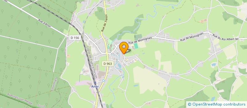 localisation de l'entreprise JACO IMMO  ANOR