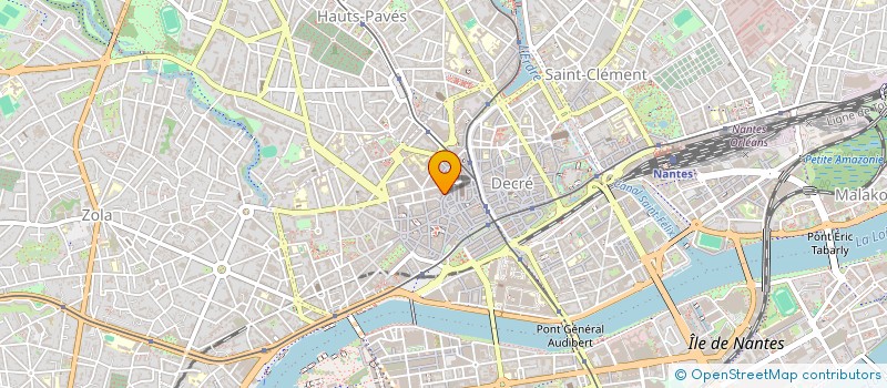 localisation de l'entreprise JACOB à NANTES