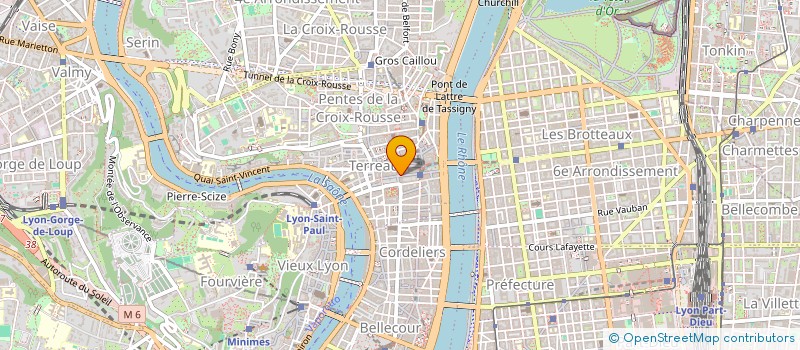 localisation de l'entreprise JACOB - CARTIER - NOTAIRES A LYON à LYON