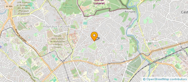 localisation de l'entreprise JACOB GRAFF  MONTPELLIER