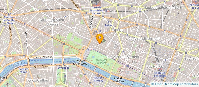 localisation de l'entreprise JACOB GY à PARIS