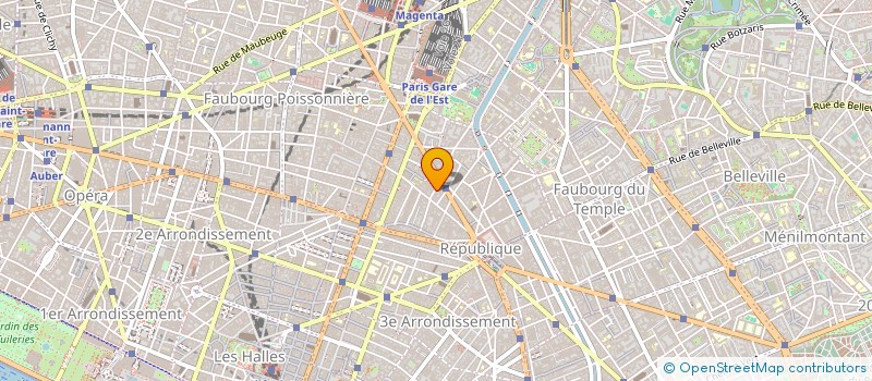 localisation de l'entreprise JACOB H à AUBERVILLIERS