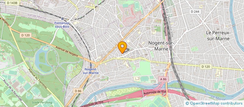localisation de l'entreprise JACOB INVEST  NOGENT-SUR-MARNE