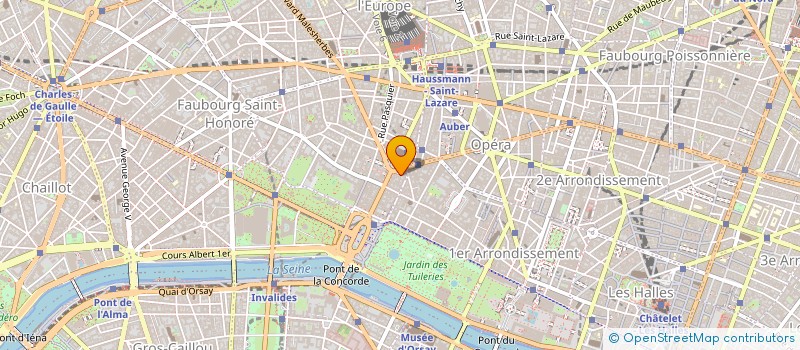 localisation de l'entreprise JACOB & JACOB  PARIS