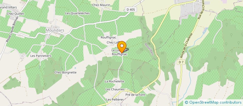 localisation de l'entreprise JACOB SARL à MOULIDARS
