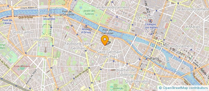 localisation de l'entreprise JACOB58  PARIS