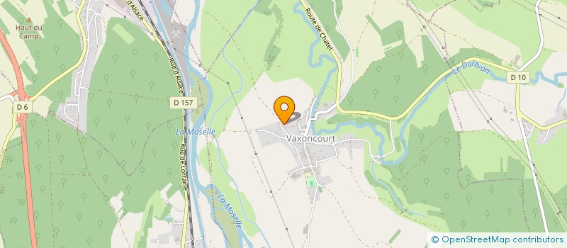 localisation de l'entreprise JACOBE  VAXONCOURT