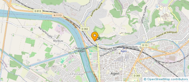 localisation de l'entreprise JACOBET AJUDA  AGEN