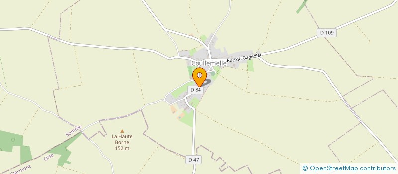 localisation de l'entreprise JACOBINS 97  COULLEMELLE