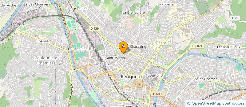 localisation de l'entreprise JACOBINS MDB  PERIGUEUX