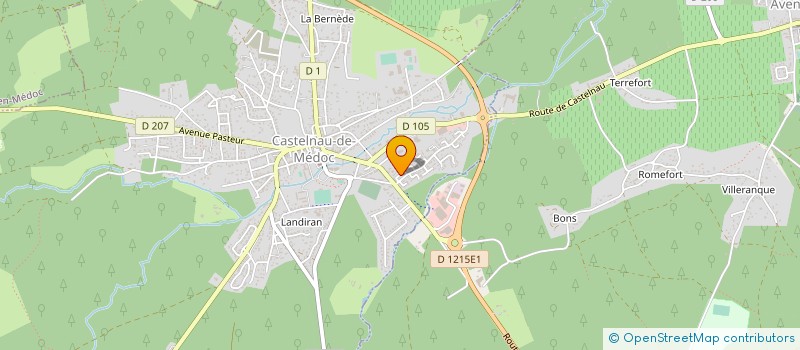 localisation de l'entreprise JACOBSON  SAINTE-HELENE