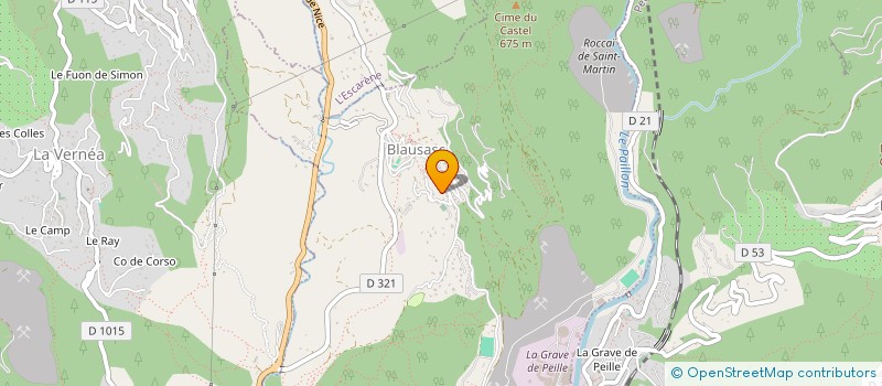 localisation de l'entreprise JACOMINO INVEST  CONTES