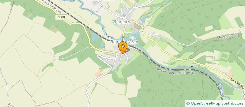 localisation de l'entreprise JACONO EXPERTISE  CHARENCY-VEZIN