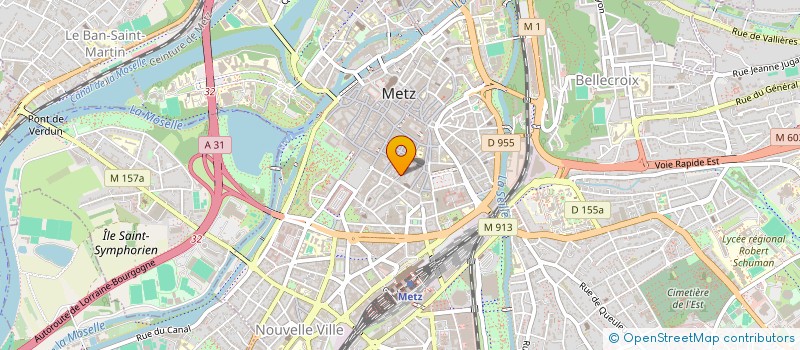 localisation de l'entreprise JACONSTRUCT  METZ