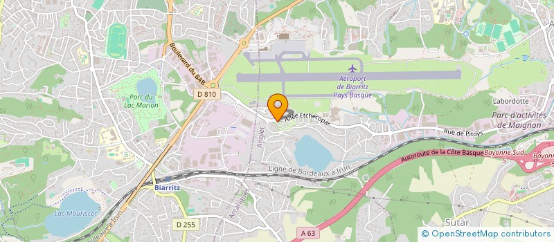 localisation de l'entreprise JACOPS  PERPIGNAN