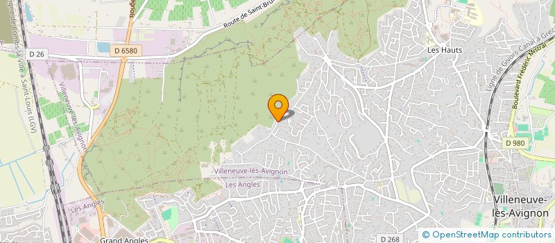 localisation de l'entreprise JACOT EXPERTISES ET CONSEILS à VILLENEUVE-LES-AVIGNON