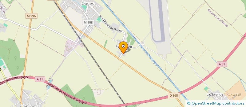 localisation de l'entreprise JACOTOT  OUGES